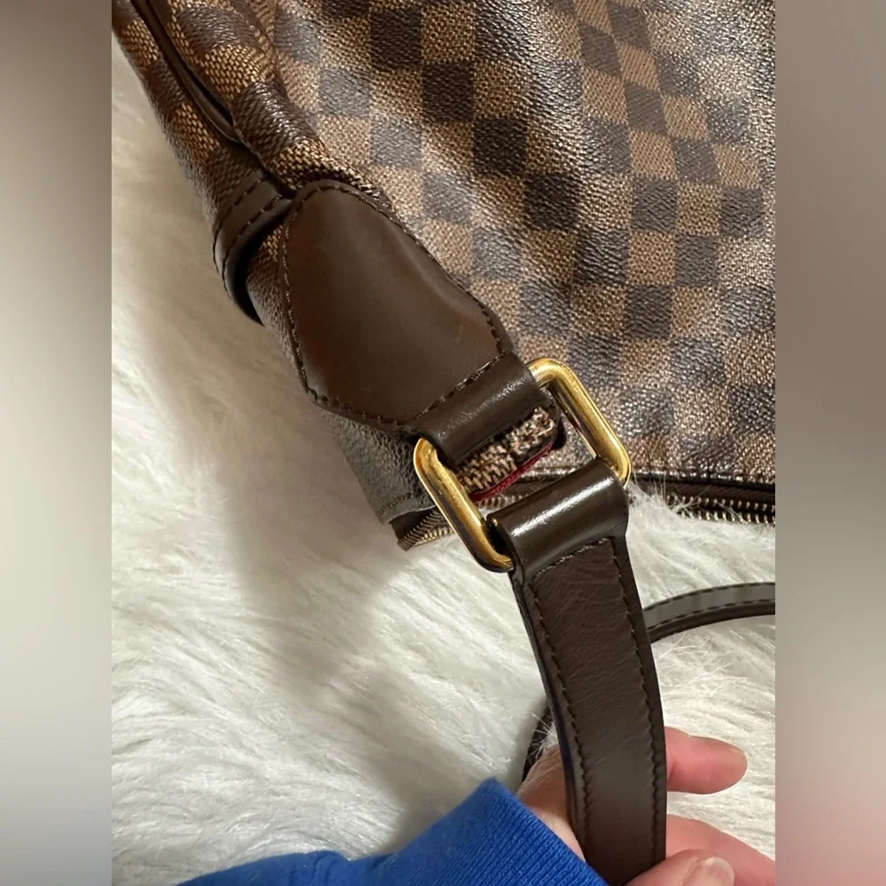 🛑SOLD🛑         Louis Vuitton Bloomsbury Damier Ebene shoulder or crossbody bag - Picture 14 of 15